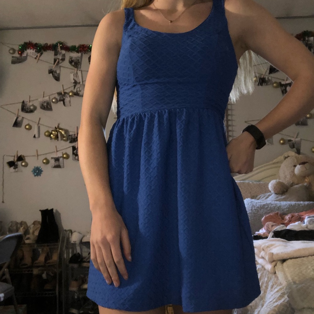 2/$20 cute blue dress